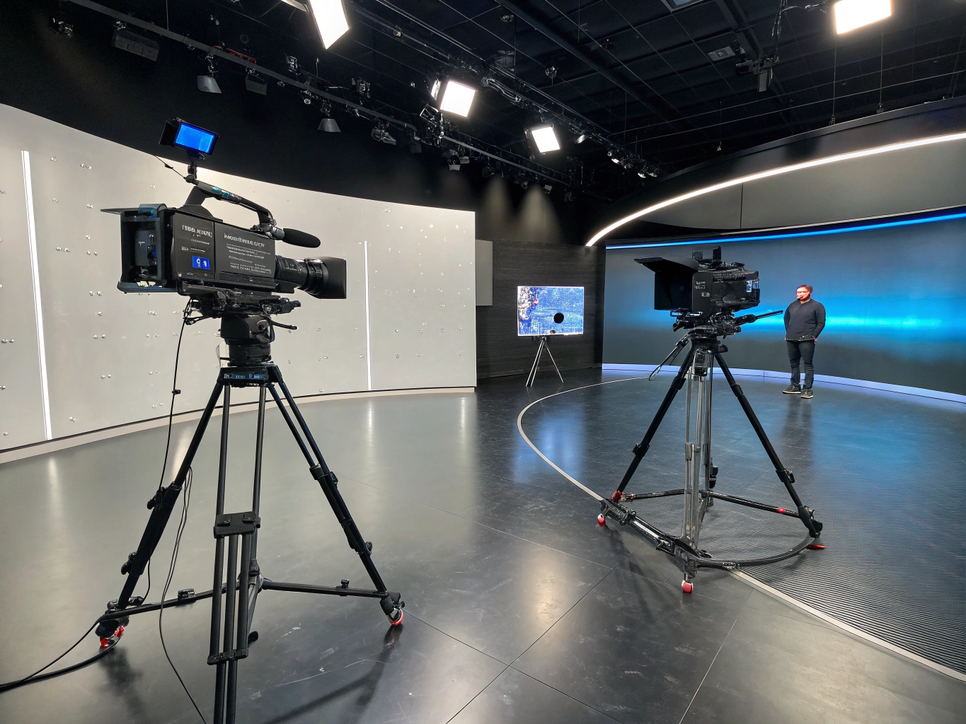 Cinematic production setup in the Sithole Studios facility
